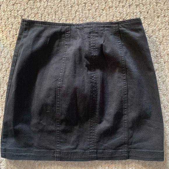 Pacsun Black Zipper Skirt - Picture 4 of 4